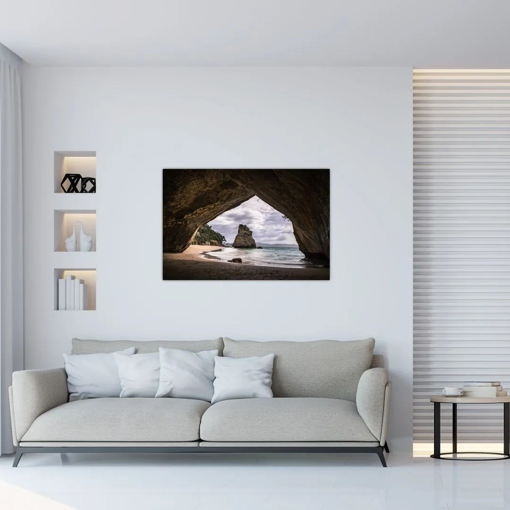 Tablou din peșteră, Noua Zeelanda (90x60 cm)