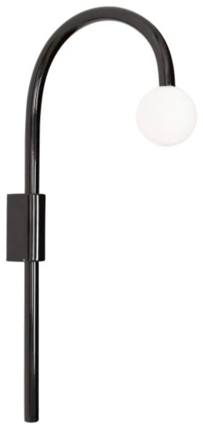 Aplica de perete LED design minimalist ENIGMA, negru