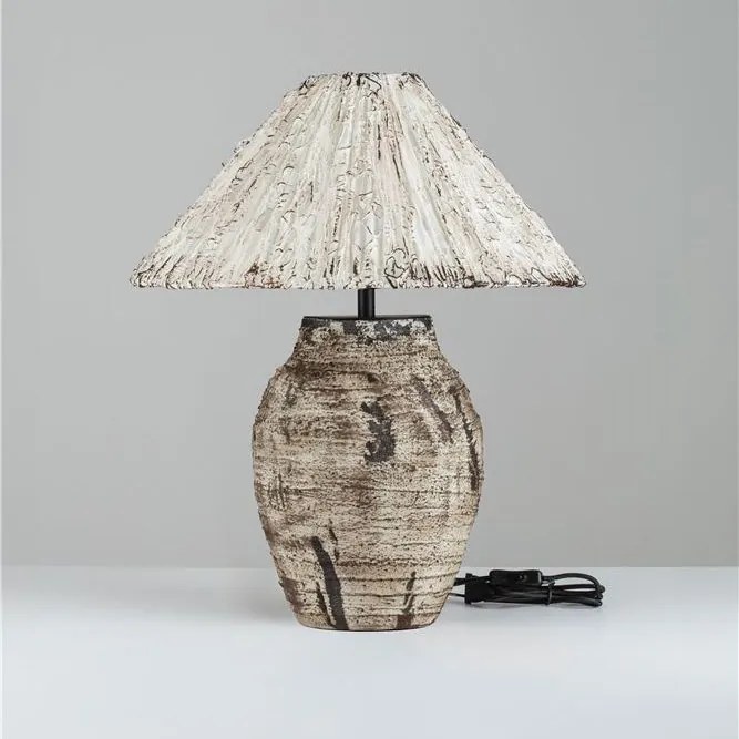 Veioza din ceramica lucrata manual WABI