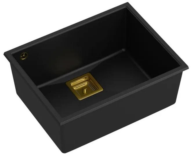 Chiuveta din granit DAVID 50 negru