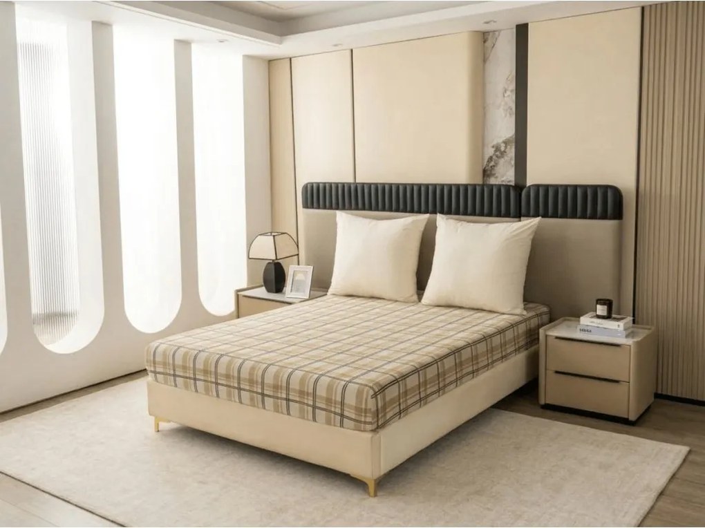 Cearsaf Cocolino microplus PLAID 90x200 cm crem