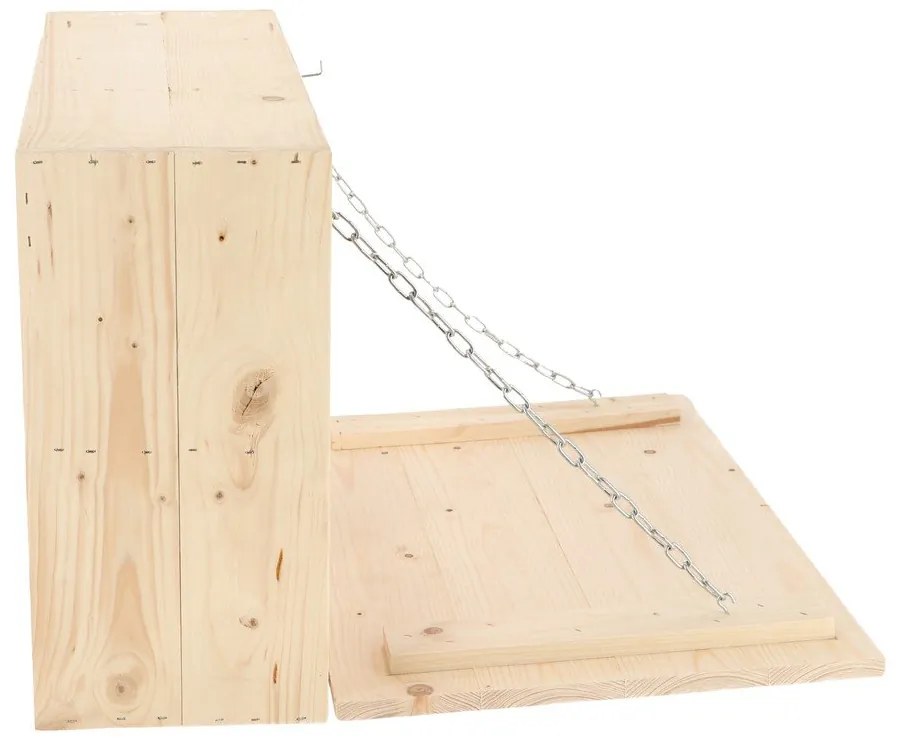 Masă de bar pentru grădină din lemn de pin 56x58 cm Baar – Esschert Design