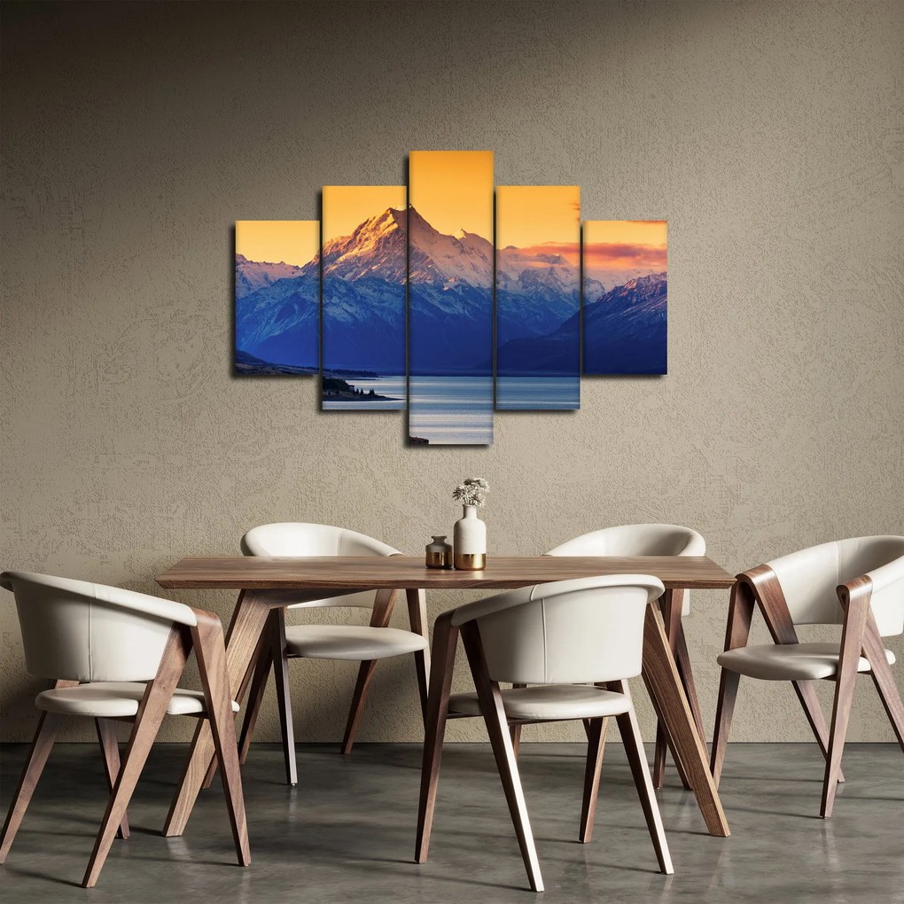 Tablou - Lacul Pukaki (150x105 cm)