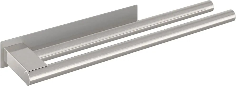 vidaXL Suport pentru prosoape Argintiu 40 x 9 x 4 cm Oțel inoxidabil