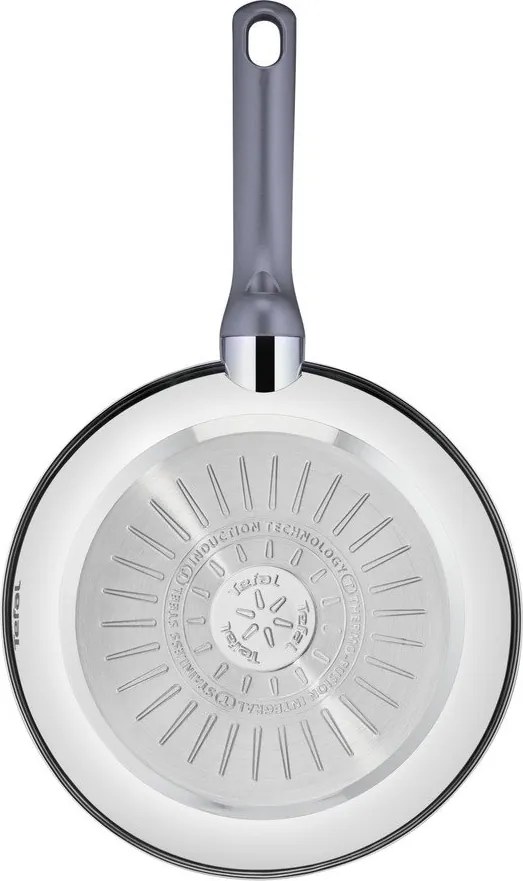 Tigaie cu suprafață antiaderentă din oțel inoxidabil ø 24 cm Daily Cook G7300455 – Tefal
