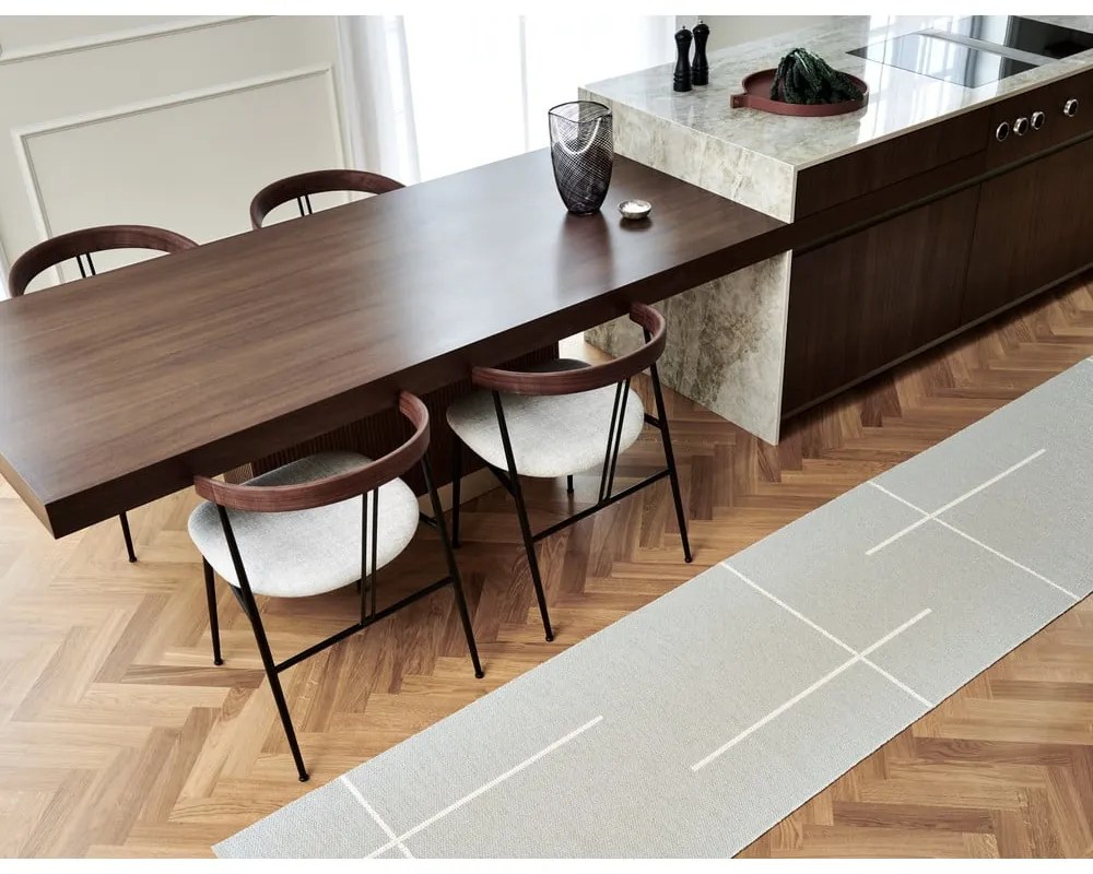 Covor tip traversă pentru interior și exterior crem 70x180 cm Fred Linen – Pappelina