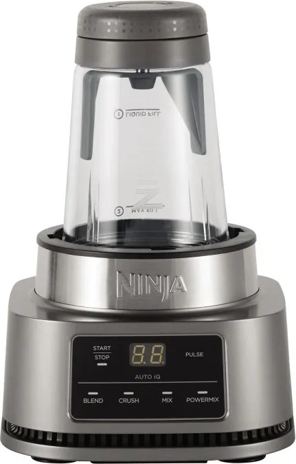 Blender Ninja CB100EU, 1100W, 700ml, 400ml, 2in1, Smart Torque, Auto-iQ, Zdrobire gheata, Inox