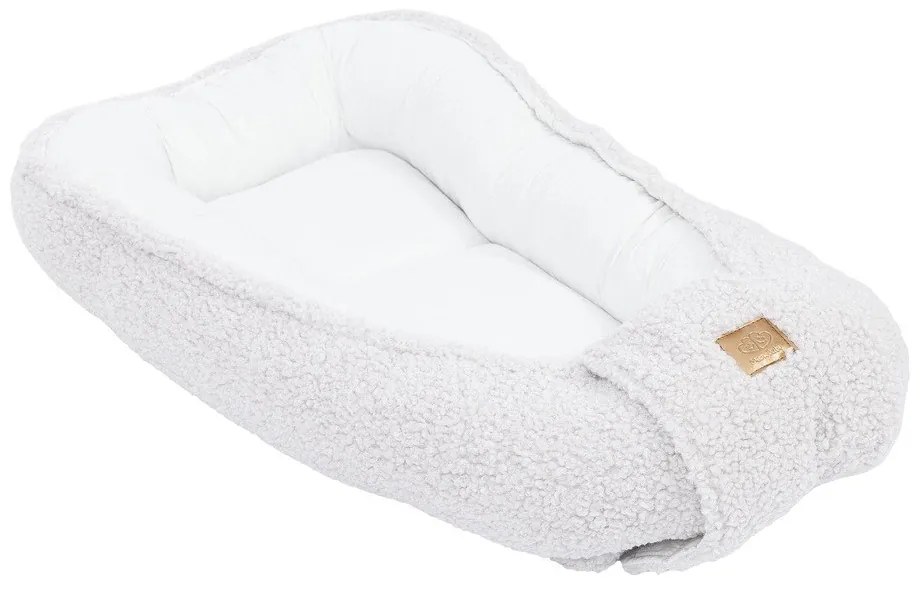 Cuib pentru bebeluș fildeș 55x83 cm – Meowbaby