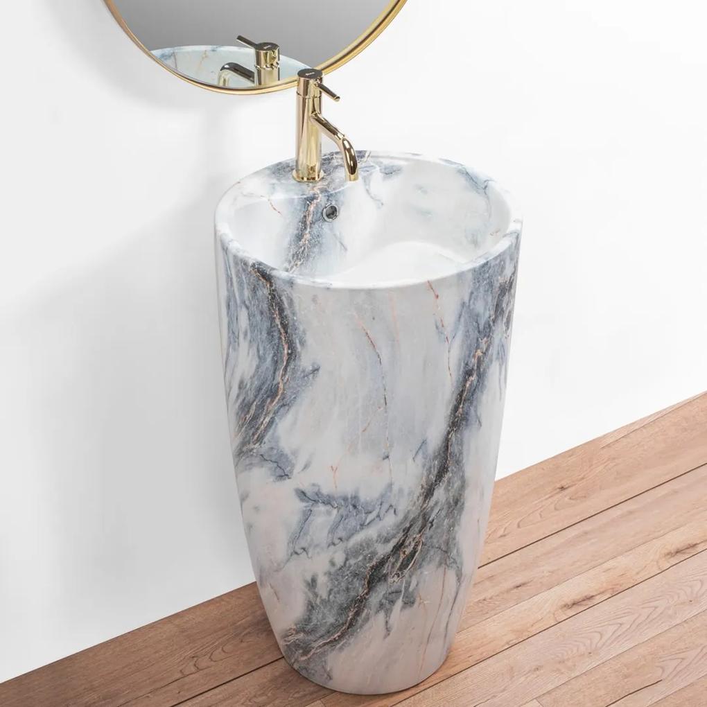 Lavoar freestanding Anya Granit Mat – h84 cm