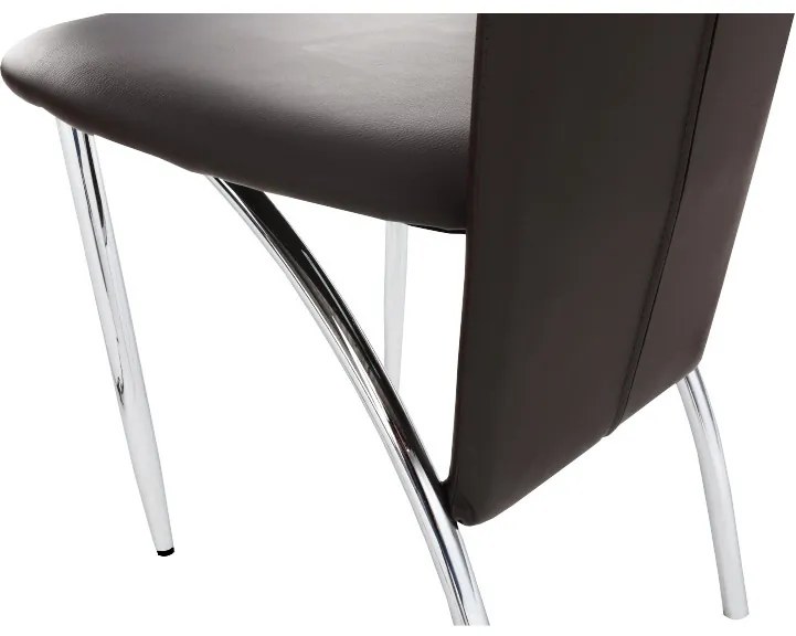 Zondo Scaun de sufragerie Tanah (maro). 779342