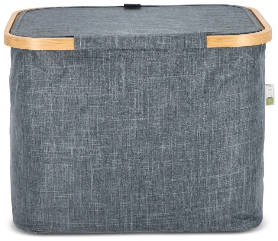 Cos pliabil NOLVIO 25 L, albastru-gri