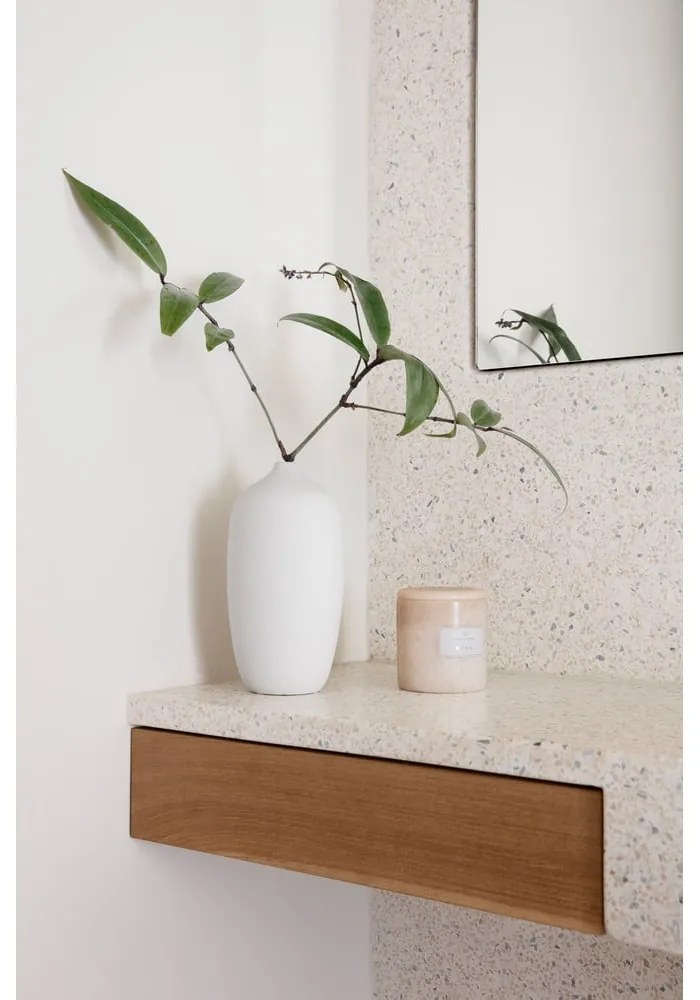 Vază din ceramică Blomus Ceola, înălțime 25 cm, alb