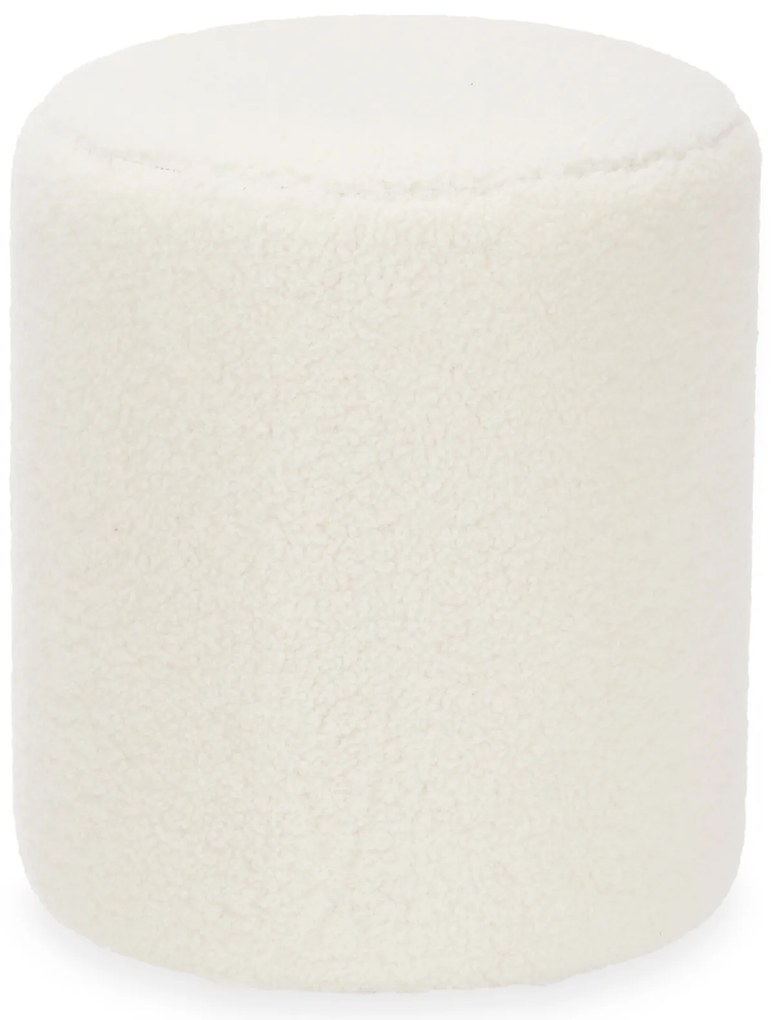 Taburet rotund tapitat, Ø 32 cm