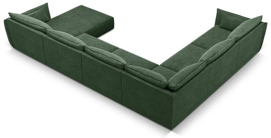 Colțar verde închis (pe partea stângă) Vanda – Mazzini Sofas