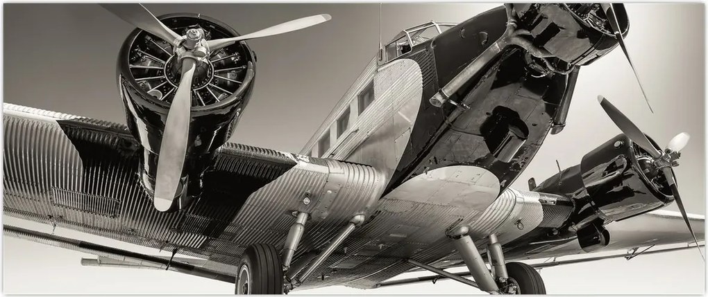 Tablou - Avioane istorice (120x50 cm)