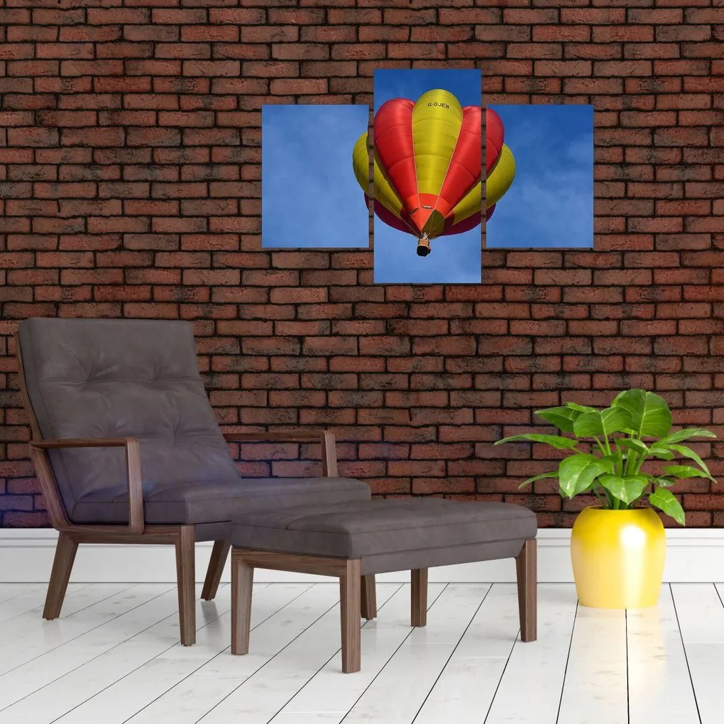 Tablou cu balon zburând (90x60 cm)