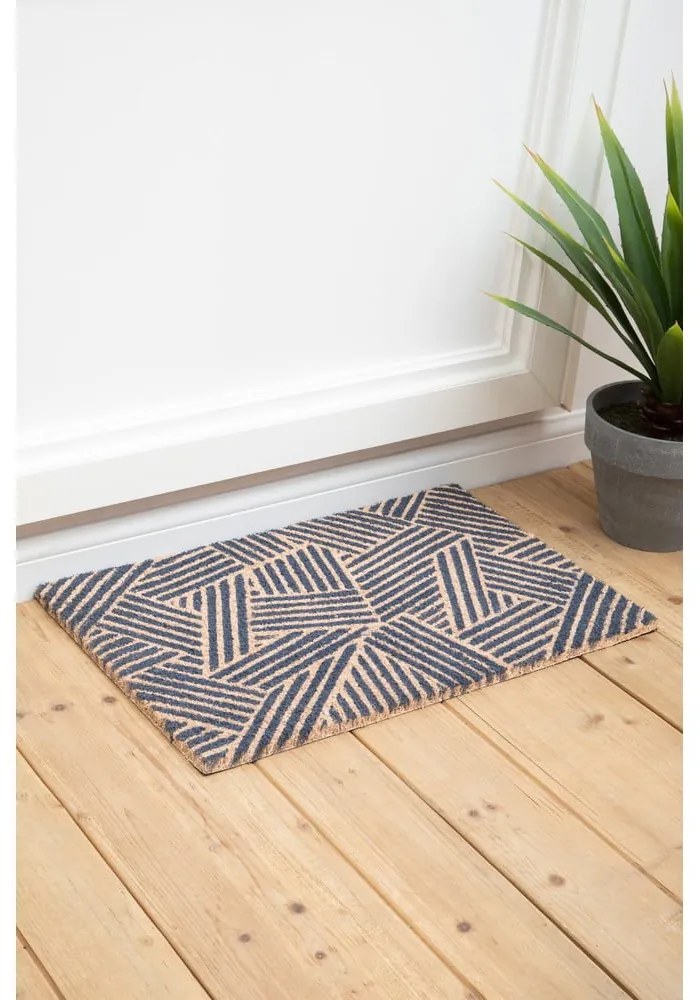 Covoraș de intrare din fibre de nucă de cocos 40x60 cm Edited Stripes – Premier Housewares