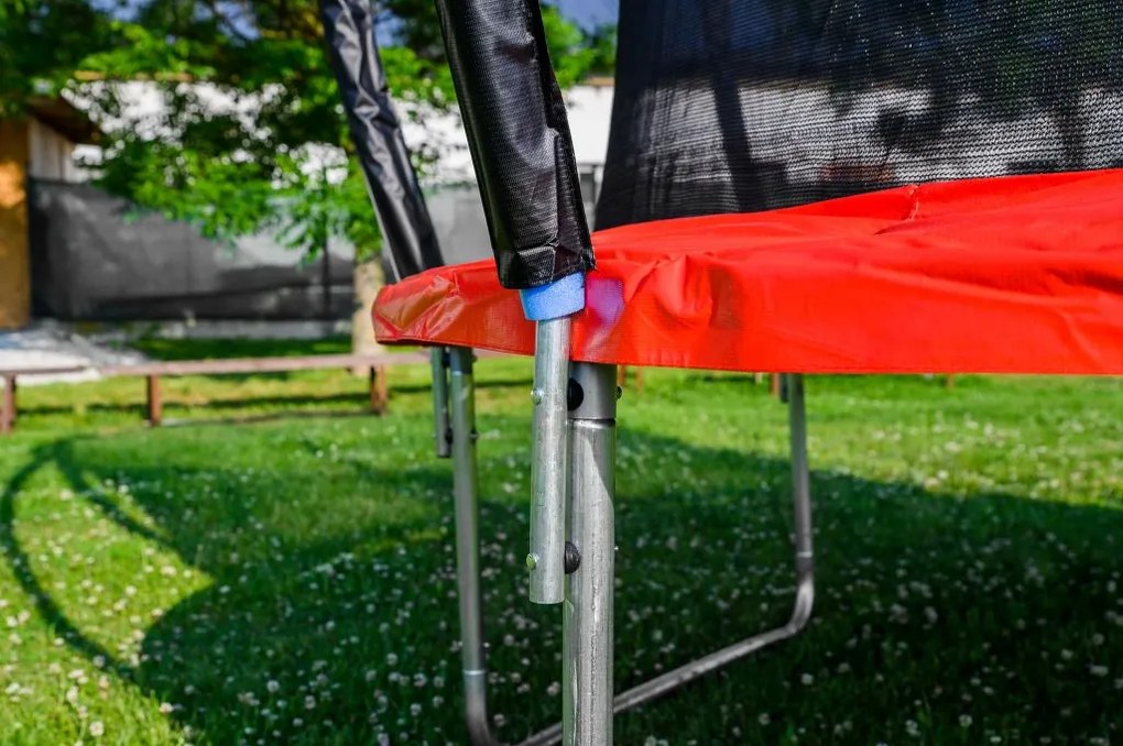 Trambulină G21 SpaceJump, 305 cm, roșie