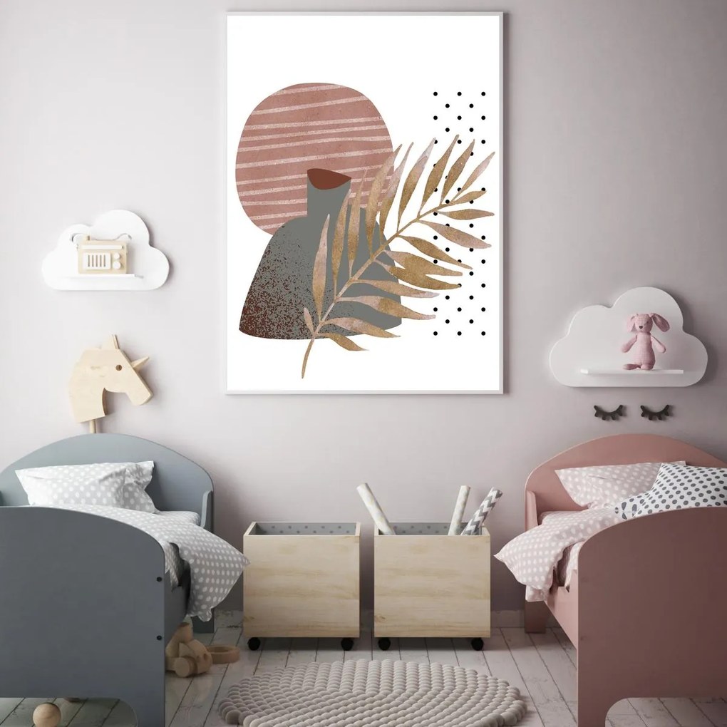 Poster - Abstracție simbolică (A4)