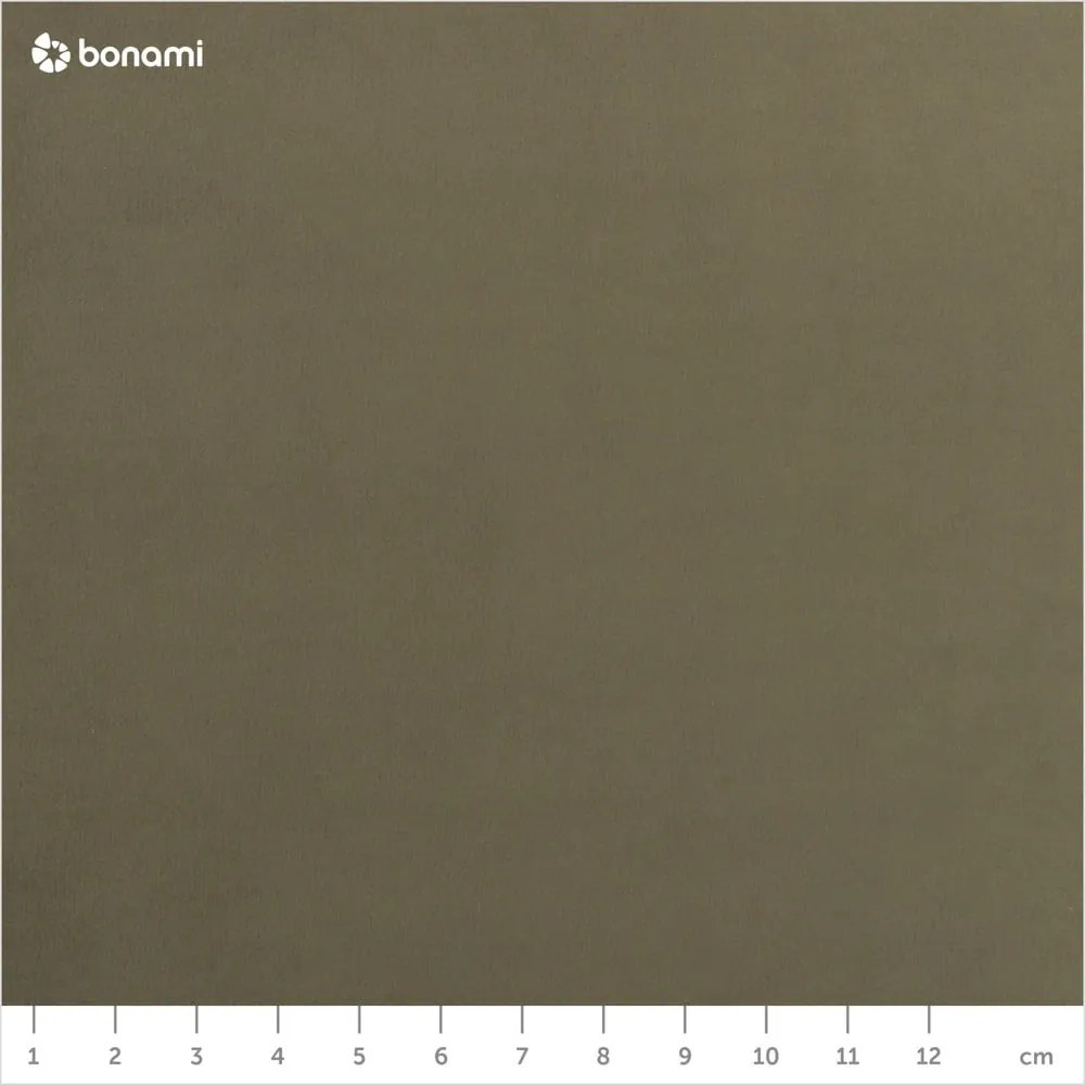 Colțar verde cu tapițerie din catifea (cu șezlong în formă de "U") Jodie - Micadoni Home