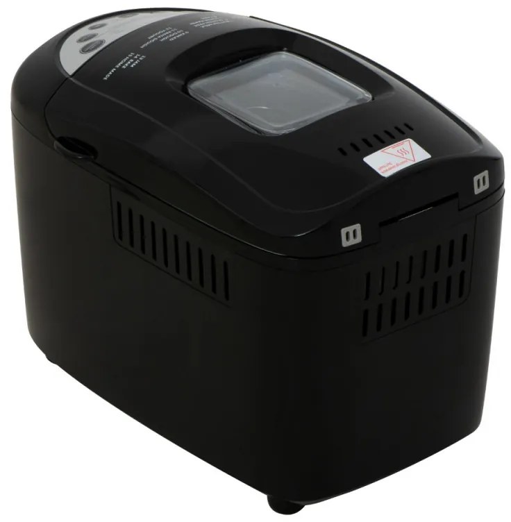 Masina de facut paine Mesko MS 6022, 1/1.5 kg, 850 W, 15 programe, Afisaj LCD, Agitator dublu, Cos mobil, Negru