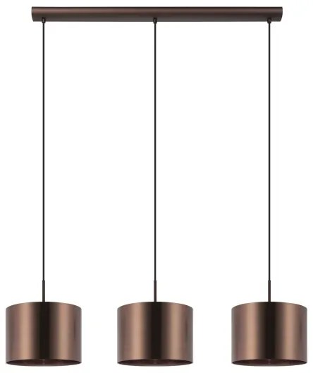 Eglo 39357 - Lampa suspendata SAGANTO 1 3xE27/60W/230V