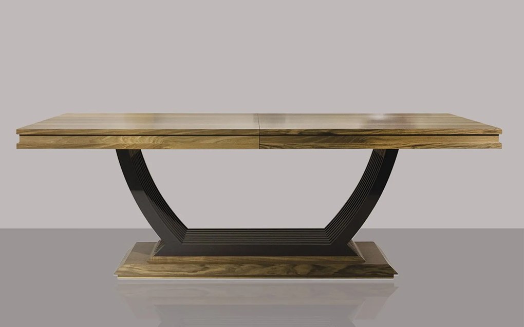 Masă lemn masiv Dining Chocolate 220/, 269 × 116 × 75 cm