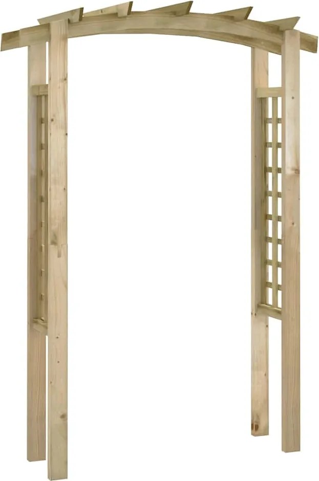 vidaXL Arcadă cu spalier, 150 x 60 x 210 cm, lemn