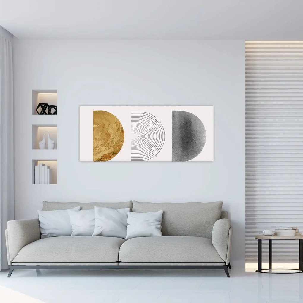 Tablou - Arcuri rustice N⁰3 (120x50 cm)