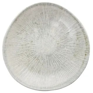 Set de veselă 24 piese, gri, din porțelan