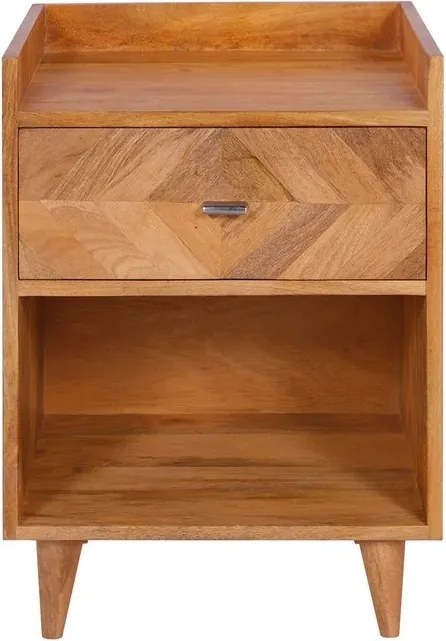 Noptiera din lemn INFINITY 55cm