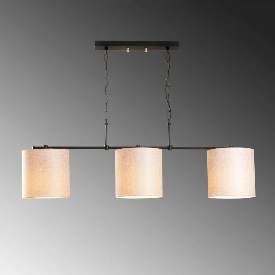 Candelabru, Nitid, Salihini - MR - 834, E27, 100 W, metal/textil