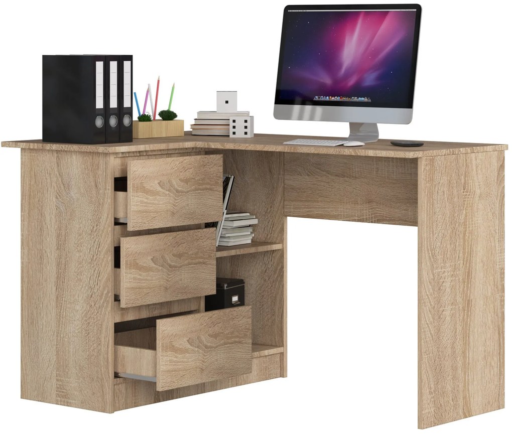 Masă PC de colț Bodhi (stejar sonoma) (S). 1068800