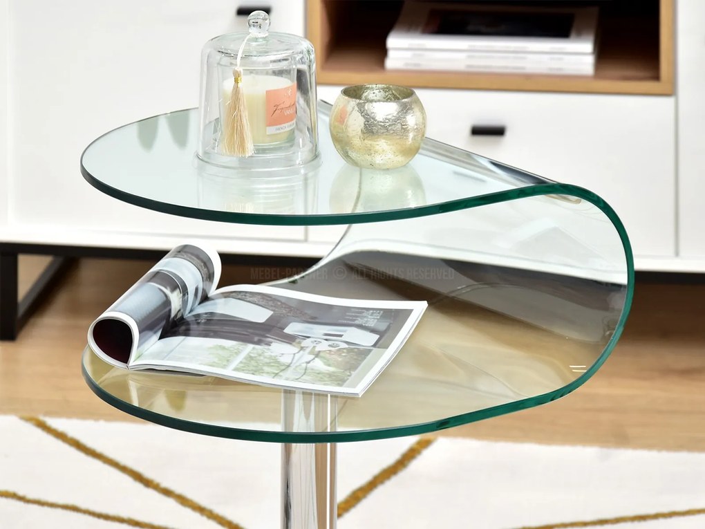Măsuță de cafea Rubin (transparent). Promo -18%. 1111912