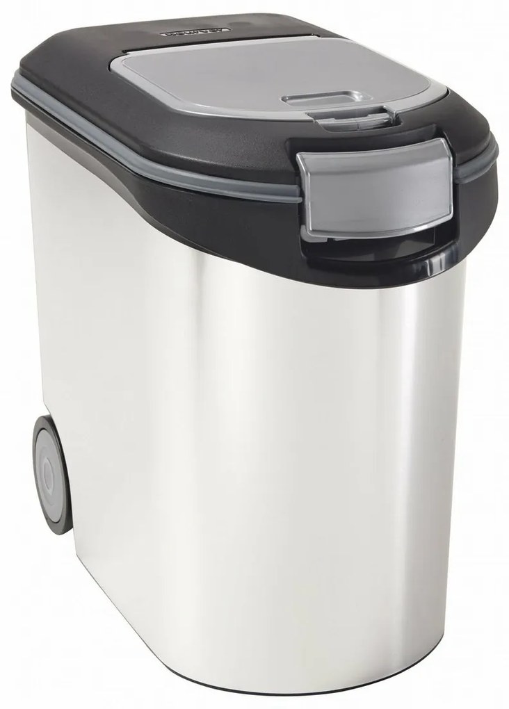 Recipient pentru furaje Curver, argintiu, 35 l, 35 l
