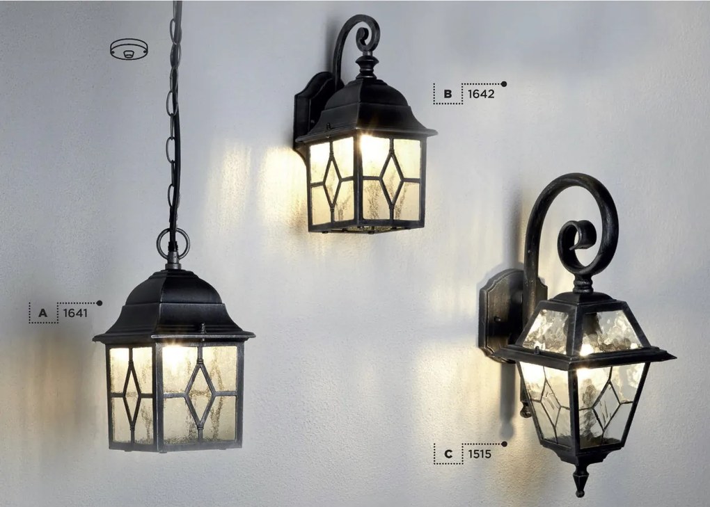 Aplica de perete pentru exterior stil traditional IP44 Genoa 1515 SRT