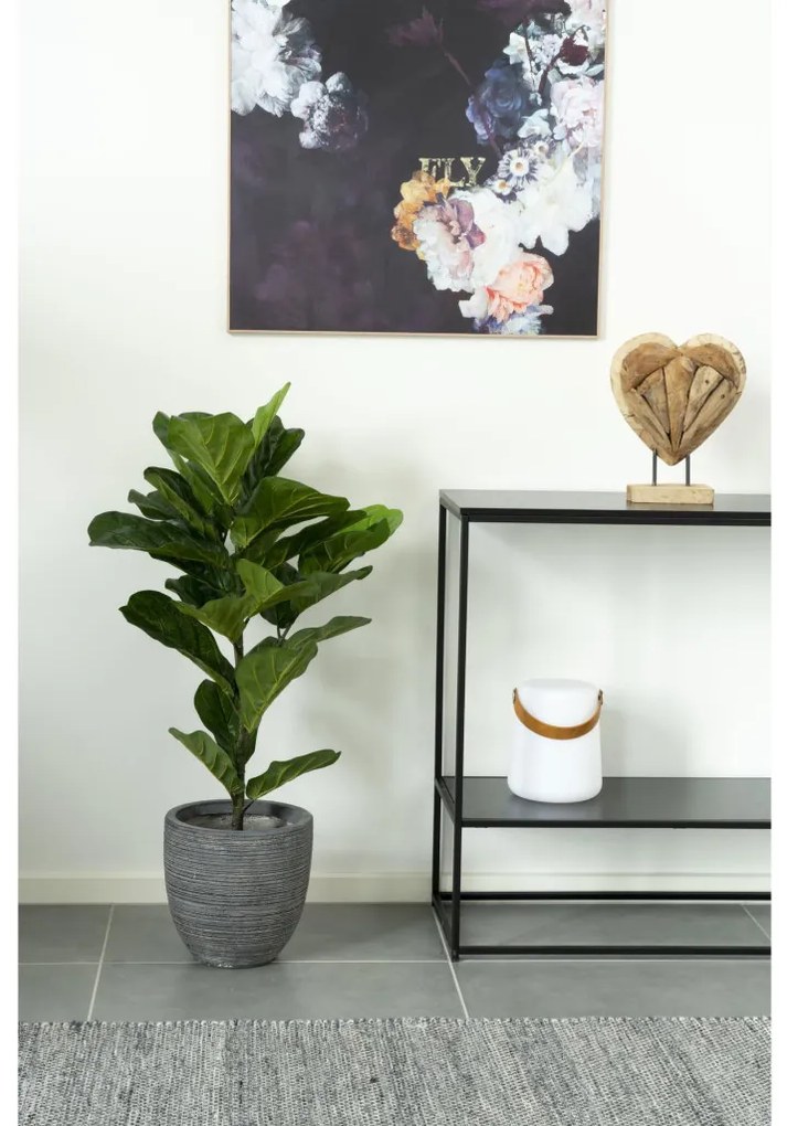 Ficus copac plantă artificială, verde 100 cm