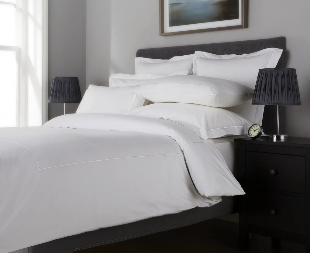 Lenjerie pat Single Row - White 800TC