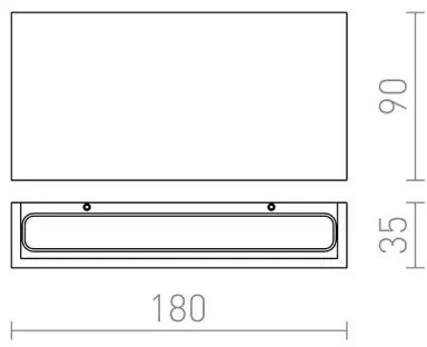 Aplică LED de exterior TORINO 2xLED/5W/230V IP54 RED-Design Rendl-R12573