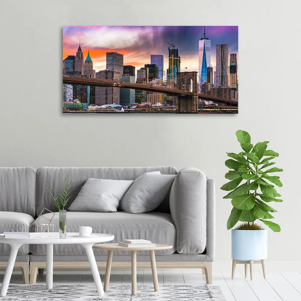 Print pe canvas Manhattan new york city