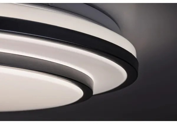 Rabalux 2131 - Plafonieră LED dimabilă LUPITA LED/40W/230V argintie + telecomandă