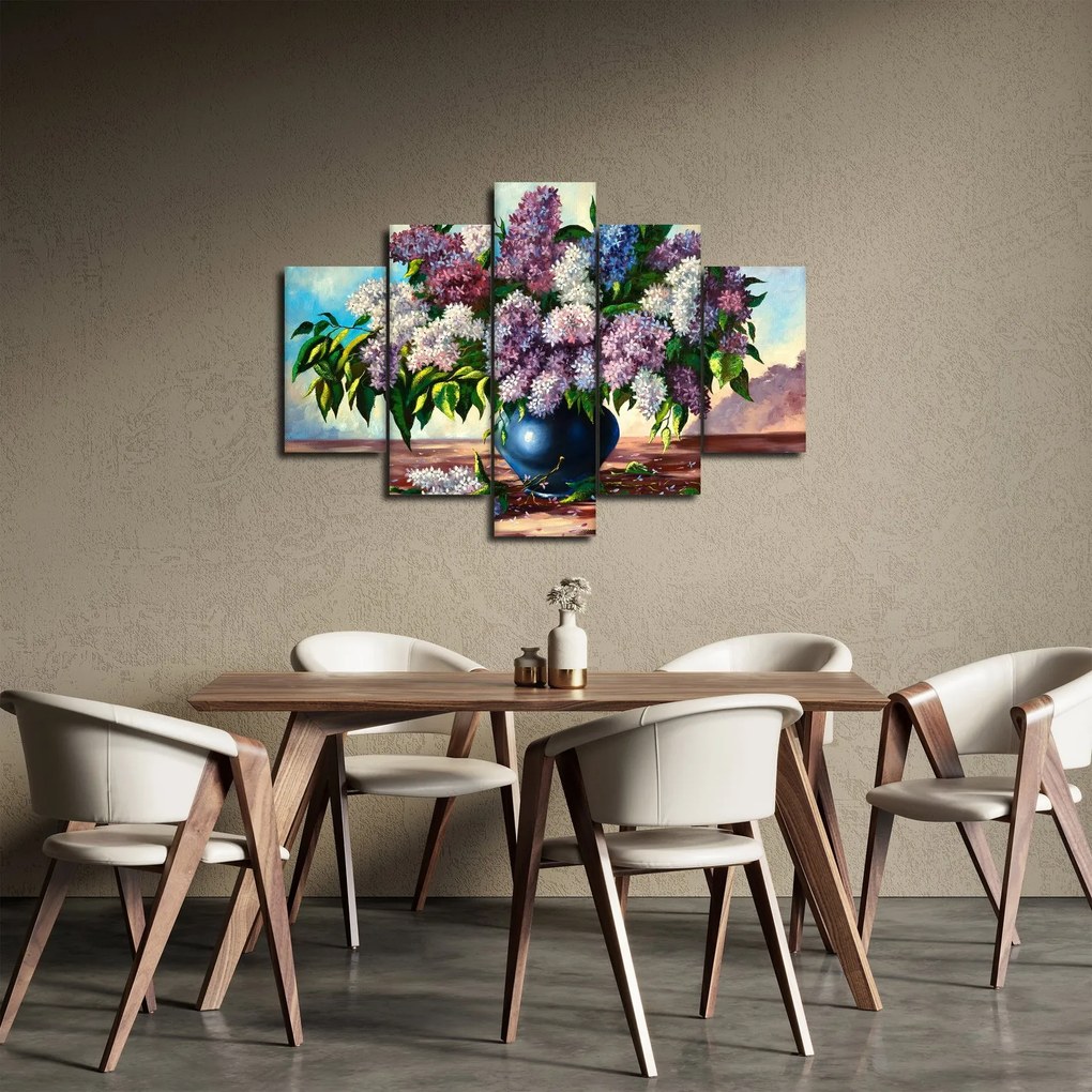 Tablou - Buchet de liliac (150x105 cm)