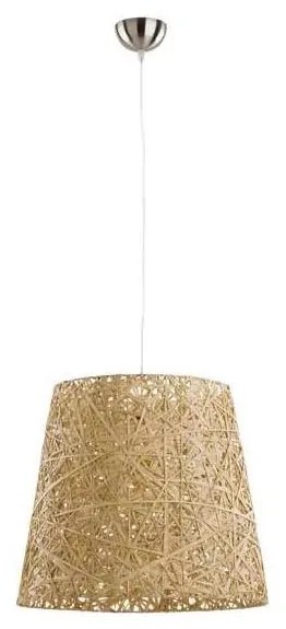 Lustră pe cablu CANNUCIA 1xE27/15W/230V bej