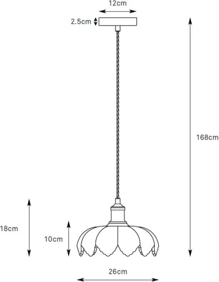 Markslöjd 109178 - Pendul cu cablu KURAGE, 1 x E27, 40 W, 230 V, alamă/roz fumuriu