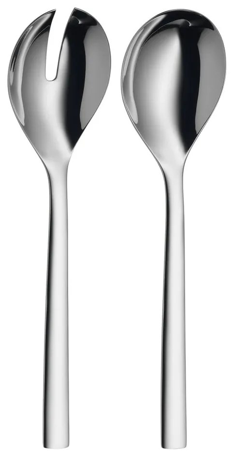 Set 2 tacâmuri pentru salată din inox WMF Nuova, lungime 25 cm