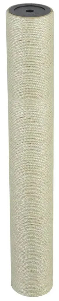 vidaXL Ansamblu de joacă pentru pisici 8x55 cm, 10 mm Bej