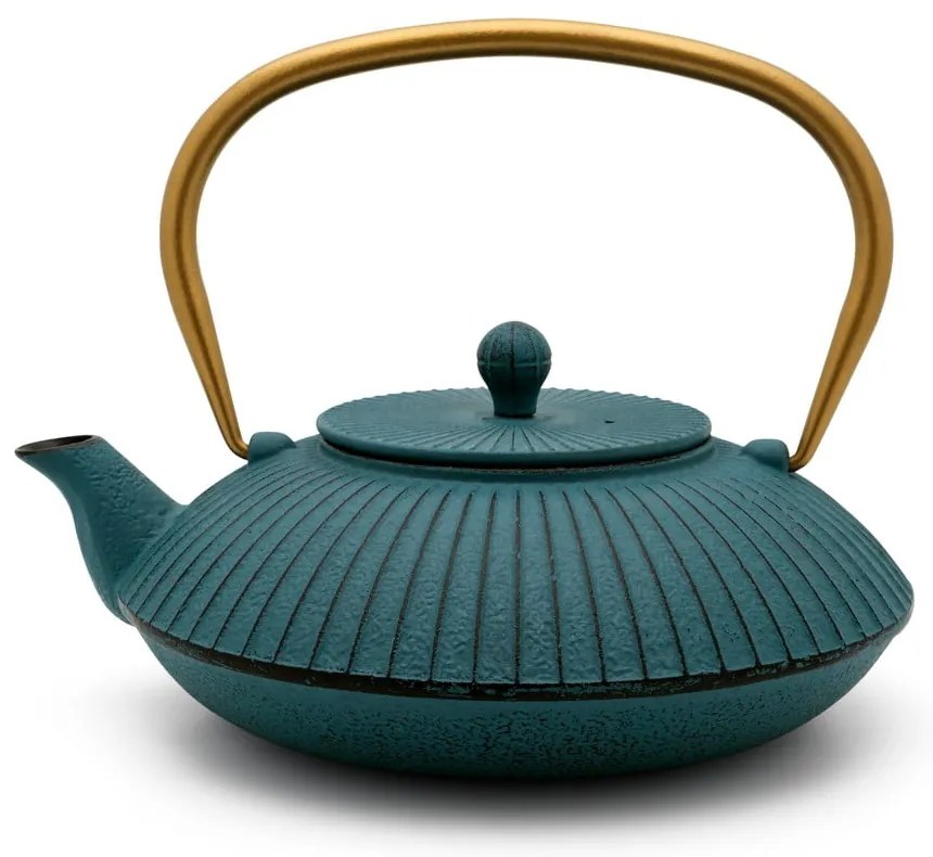 Ceainic albastru din fontă 1,1 l Linhai – Bredemeijer