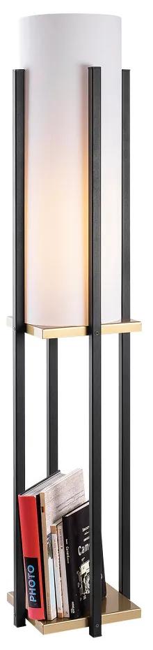 7129 - negru, Gold Design interior Lampa de podea negru Gold 25x25x64 cm