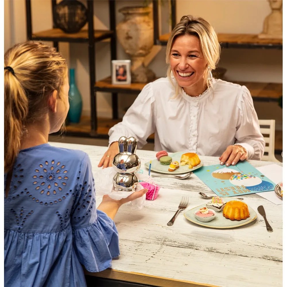 Tacâmuri argintii din oțel inoxidabil pentru copii 4 buc. Forest Animals – Zilverstad