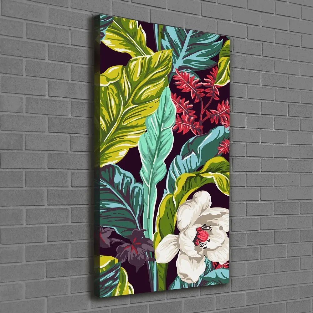 Print pe canvas Flori tropicale